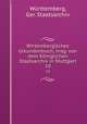 Wirtembergisches Urkundenbuch; hrsg. von dem Kniglichen Staatsarchiv in Stuttgart. 10, Ger. Staatsarchiv Wurttemberg 