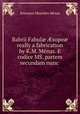 Babrii Fabul sope really a fabrication by K.M. Mnas. E codice MS. partem secundam nunc ., Konstans Minoides Menas 