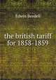 the british tariff for 1858-1859, Edwin Beedell 