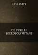 De Cyrilli Hierosolymitani, J. Th. Plitt 