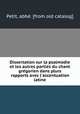 Dissertation sur la psalmodie et les autres parties du chant gre?gorien dans plurs rapports avec l