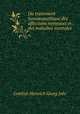 Du traitement homoeopathique des affections nerveuses et des maladies mentales, Gottlieb Heinrich Georg Jahr 