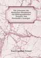 Die Litteratur der deutschen Mundarten, ein bibliographischer Versuch. Aus Petzholdt`s Anzeiger ., Paul Friedrich Tromel 