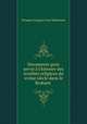 Documents pour servir l`histoire des troubles religieux du xvime sicle dans le Brabant ., Prosper Cuypers van Velthoven 