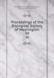 Proceedings of the Biological Society of Washington. 30, Biological Society of Washington, Smithsonian Institution 