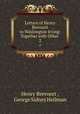 Letters of Henry Brevoort to Washington Irving: Together with Other .. 2, Henry Brevoort , George Sidney Hellman 