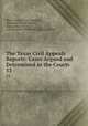 The Texas Civil Appeals Reports: Cases Argued and Determined in the Courts .. 53, Texas Court of Civil Appeals, Alexander Stuart Walker, Britain Rice Webb, Alfred Ernest Wilkinson, John A. Martin 