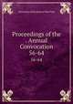 Proceedings of the . Annual Convocation. 56-64, University of the State of New York 