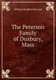 The Peterson Family of Duxbury, Mass., William Bradford Browne 