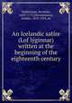 An Icelandic satire (Lof lyginnar) written at the beginning of the eighteenth century, 
