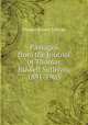Passages from the Journal of Thomas Russell Sullivan, 1891-1903, Thomas Russell Sullivan 