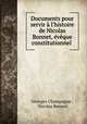 Documents pour servir l`histoire de Nicolas Bonnet, vque constitutionnel ., Georges Champagne , Nicolas Bonnet 