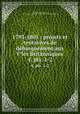 1793-1805 ; projets et tentatives de debarquement aux iles Britanniques. 4, pts. 1-2, Edouard Desbrier?e 