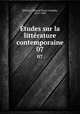 tudes sur la littrature contemporaine. 07, Scherer, Edmond Henri Adolphe, 1815-1889 