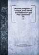 Oeuvres compltes. . critique, avec introd. et commentaire par Paul Laumonier. 03, 