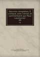 Oeuvres compltes. . critique, avec introd. et commentaire par Paul Laumonier. 09, 