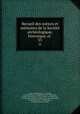 Recueil des notices et memoires de la Societe archeologique, historique, et ., 