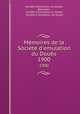 Mmoires de la Socit d`emulation du Doubs. 1900, 