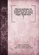 OEuvres potiques de Guillaume Alexis, prieur de Bucy, pub. par Arthur Piaget & mile Picot . 3, Alexis, Guillaume, d. 1486?,Piaget, Arthur, 1865-,Picot, Emile, 1844-1918 