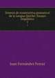 Sintesis de constructiva gramatical de la Lengua Quiche: Ensayo linguistico, Juan Fernandez Ferraz 