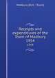 Receipts and expenditures of the Town of Madbury. 1954, Madbury (N.H. : Town) 