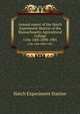 Annual report of the Hatch Experiment Station of the Massachusetts Agricultural College. 11th-14th 1898-1901, Hatch Experiment Station 