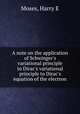 A note on the application of Schwinger
