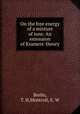 On the free energy of a mixture of ions: An extension of Kramers