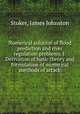 Numerical solution of flood prediction and river regulation problems. I: Derivation of basic theory and formulation of numerical methods of attack, Stoker, James Johnston 