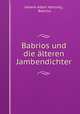 Babrios und die alteren Jambendichter, Johann Adam Hartung , Babrius 