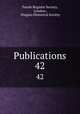 Publications. 42, Parish Register Society, London , Niagara Historical Society 