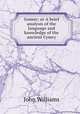 Gomer; or A brief analysis of the language and knowledge of the ancient Cymry, Williams, John 