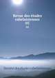 Revue des tudes rabelaisiennes. 05, 