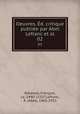 Oeuvres. d. critique publie par Abel Lefranc et al.. 02, 