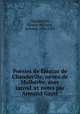 Poesies de Eleazar de Chandeville, neveu de Malherbe, avec introd. et notes par Armand Gaste, Eleazar de Chandeville 