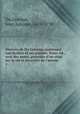 Oeuvres de Du Cerceau, contenant son theatre et ses poesies. Nouv. ed., avec des notes, precedee d