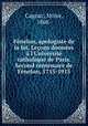 Fenelon, apologiste de la foi. Lecons donnees a l