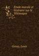 Etude morale et litteraire sur le Telemaque, Genay, Louis 