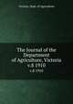 The Journal of the Department of Agriculture, Victoria. v.8 1910, Victoria. Dept. of Agriculture 
