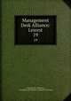 Management Desk Alliance/Leicest. 19, Unknown UK Publisher , Lancashire and Cheshire Antiquarian Society 
