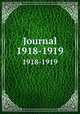 Journal. 1918-1919, Royal Institute of Chemistry,Royal Institute of Chemistry. Journal and proceedings,Royal Institute of Chemistry. Proceedings,Royal Institute of Chemistry. Report of the Council 