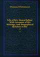Life of Rev. Hosea Ballou: With Accounts of His Writings, and Biographical Sketches of His .. 2, Thomas Whittemore 