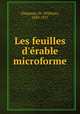 Les feuilles d