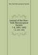 Journal of the New-York Microscopical Society. 7-8, 1891-1892, New York Microscopical Society 