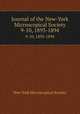 Journal of the New-York Microscopical Society. 9-10, 1893-1894, New York Microscopical Society 