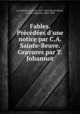 Fables. Precedees d