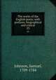 The works of the English poets; with prefaces, biographical and critical. 23, Johnson, Samuel, 1709-1784 