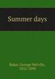Summer days, Baker, George Melville, 1832-1890 
