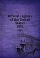 Official register of the United States. 1951, United States. Bureau of the Census,United States Civil Service Commission 