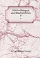 Mittheilungen und Rachrichten. 9, Dr. Carl Chriftian Ulmann 